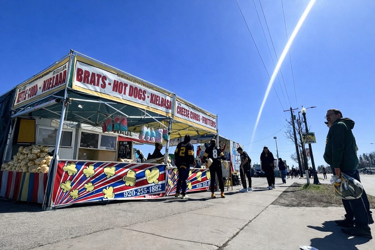 Fun Fest Foods serving a large public crowd event in Wisconsin