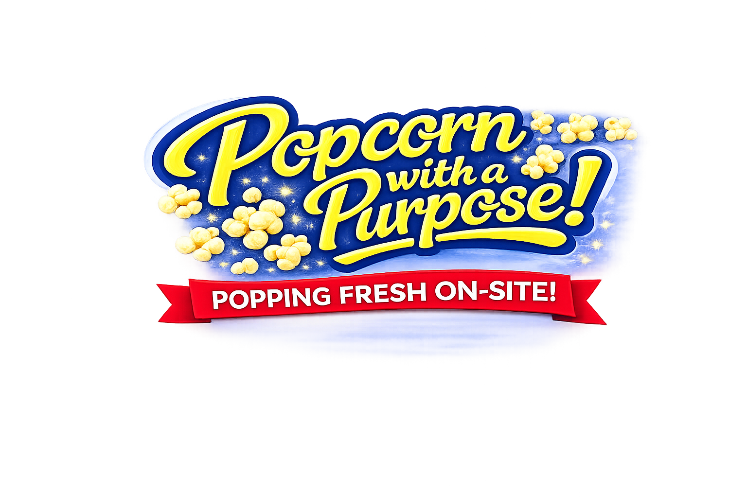 Popcorn with a Purpose fundraising logo